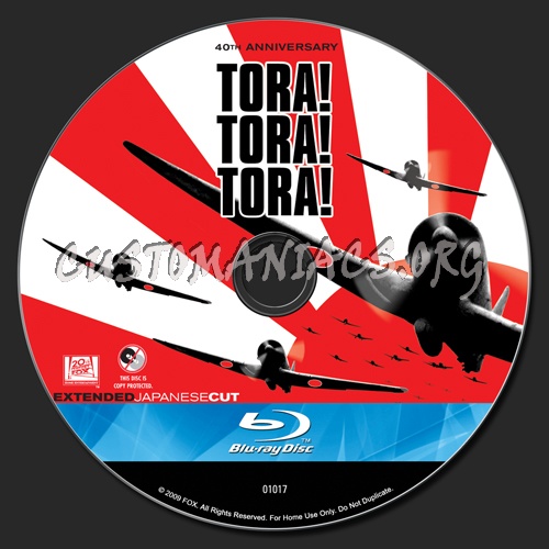 Tora! Tora! Tora! blu-ray label