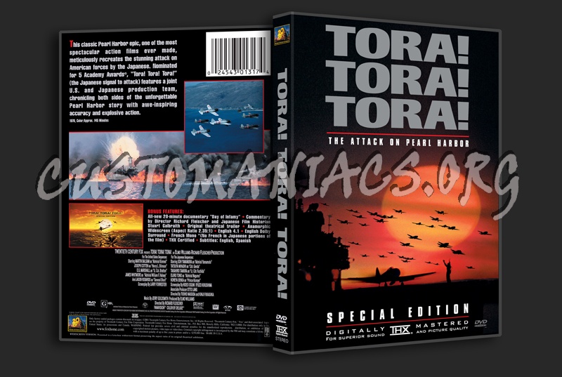 Tora! Tora! Tora! dvd cover