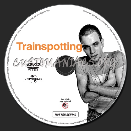 Trainspotting dvd label