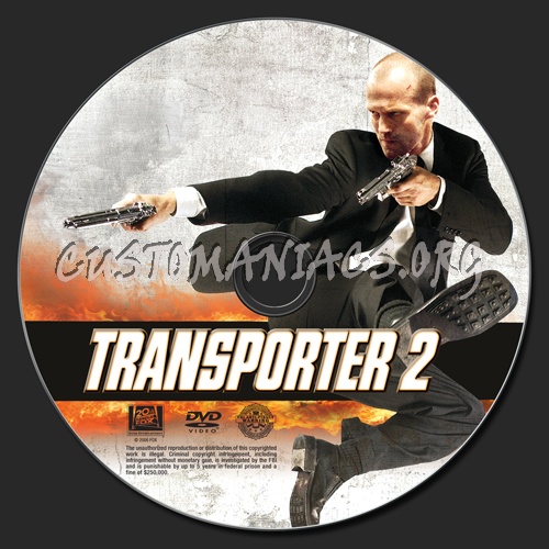 Transporter 2 dvd label