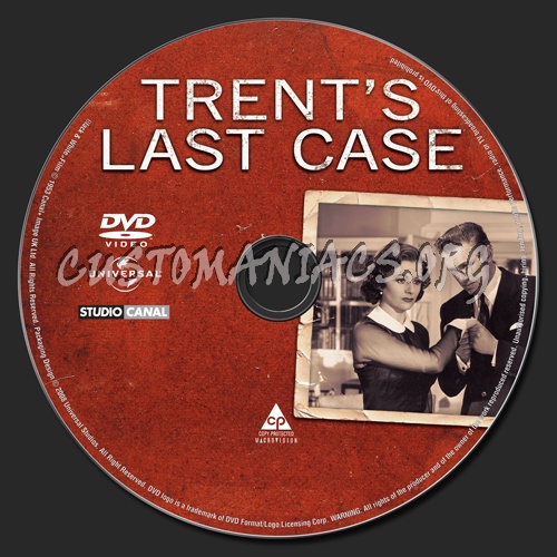 Trent's Last Case dvd label