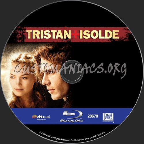Tristan + Isolde blu-ray label