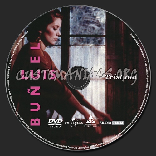 Tristana dvd label