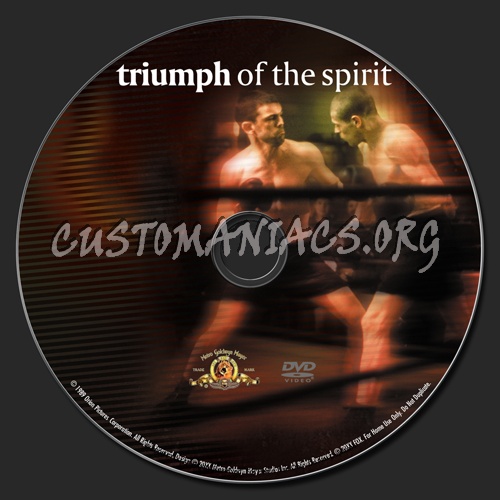 Triumph of the Spirit dvd label