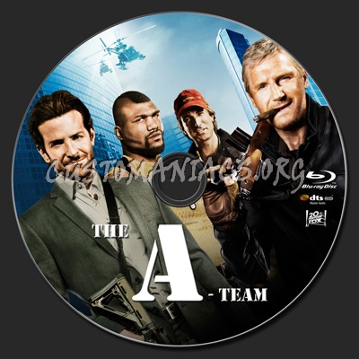 The A-Team (2010) blu-ray label