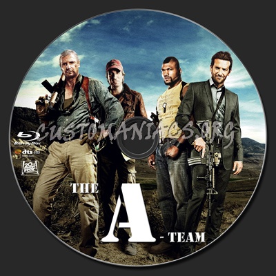 The A-Team (2010) blu-ray label