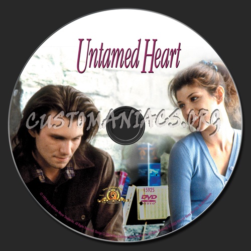 Untamed Heart dvd label