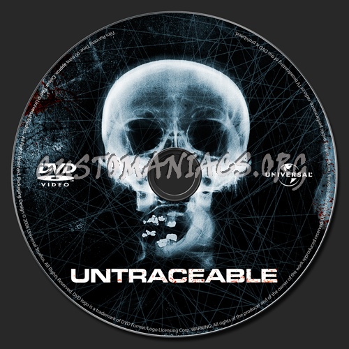 Untraceable dvd label