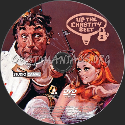 Up the Chastity Belt dvd label