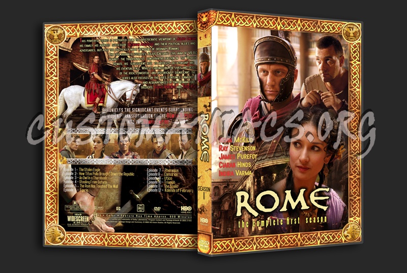Rome Season 1 dvd cover