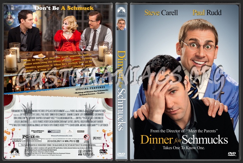 Dinner for Schmucks dvd cover