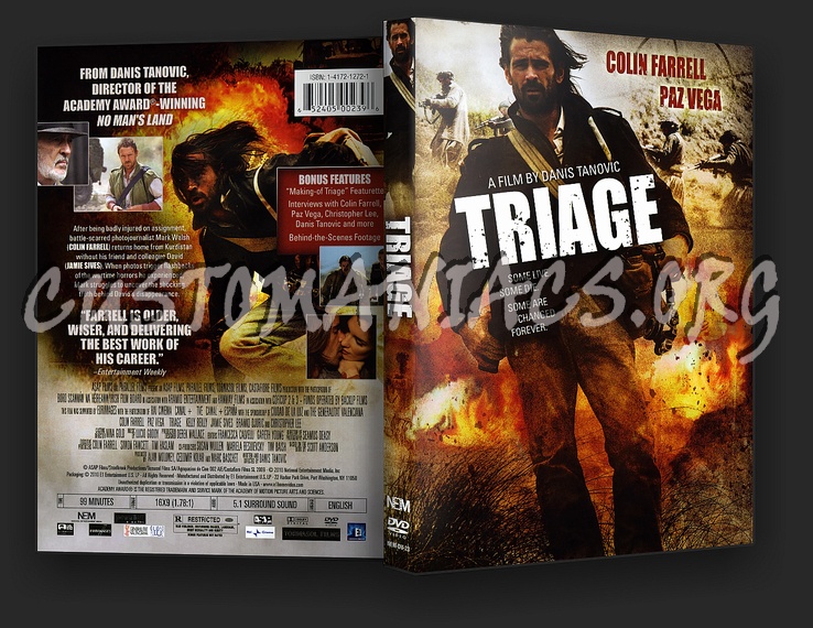 Triage dvd cover