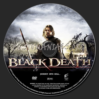Black Death dvd label