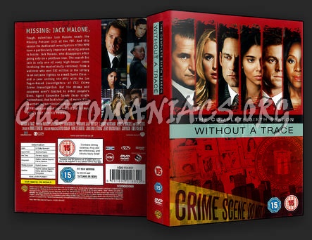 Without a Trace Season 6 dvd cover