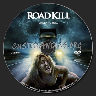 Road Kill 2010 dvd label