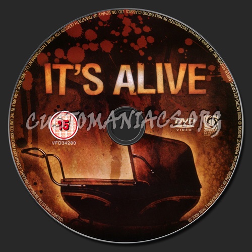 It's Alive dvd label