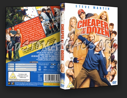 Cheaper by the dozen dvd cover