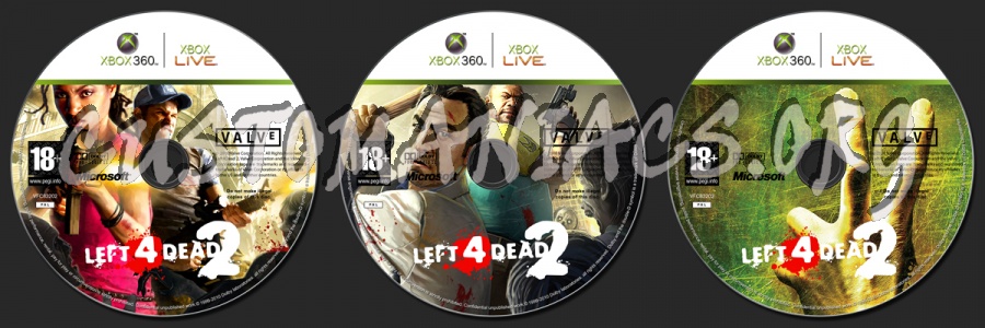 Left4Dead 2 dvd label