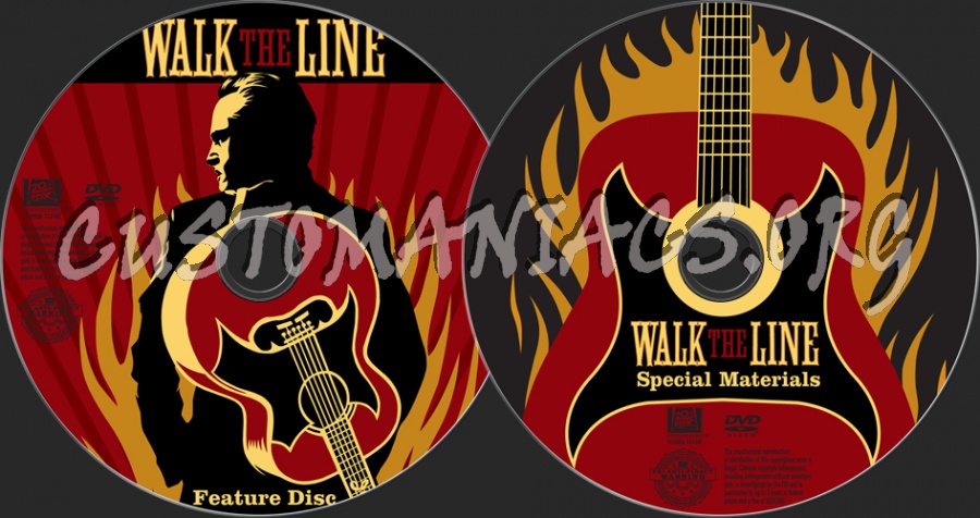 Walk the Line dvd label