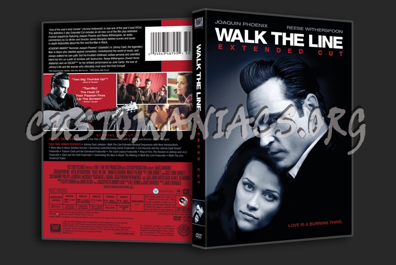 Walk the Line dvd cover