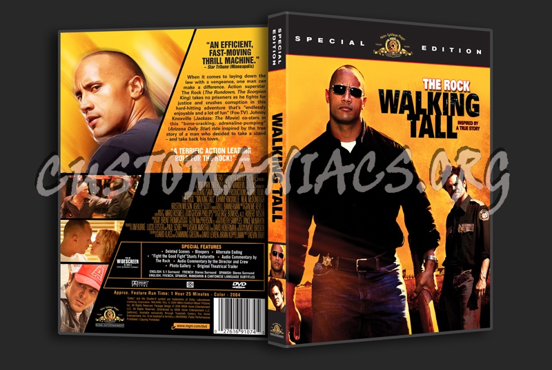 Walking Tall dvd cover