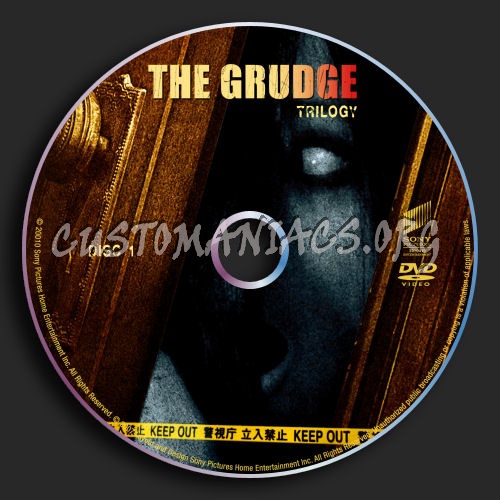 The Grudge Trilogy dvd label
