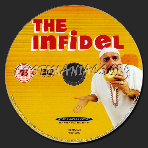 The Infidel dvd label