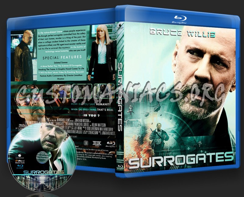 Surrogates blu-ray cover