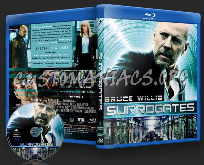 Surrogates blu-ray cover