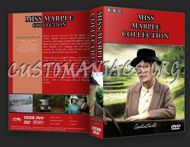 Miss Marple Collection dvd cover