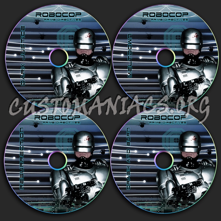 Robocop dvd label