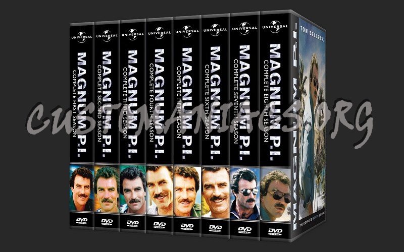 Magnum P.I. Complete Season 1-8 dvd cover