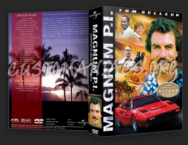 Magnum P.I. Complete Season 1-8 dvd cover