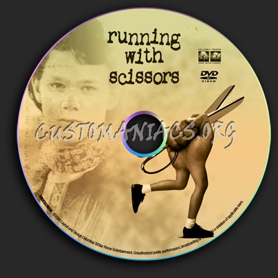 Running with Scissors dvd label