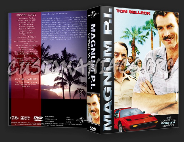 Magnum P.I. Complete Season 1-8 dvd cover