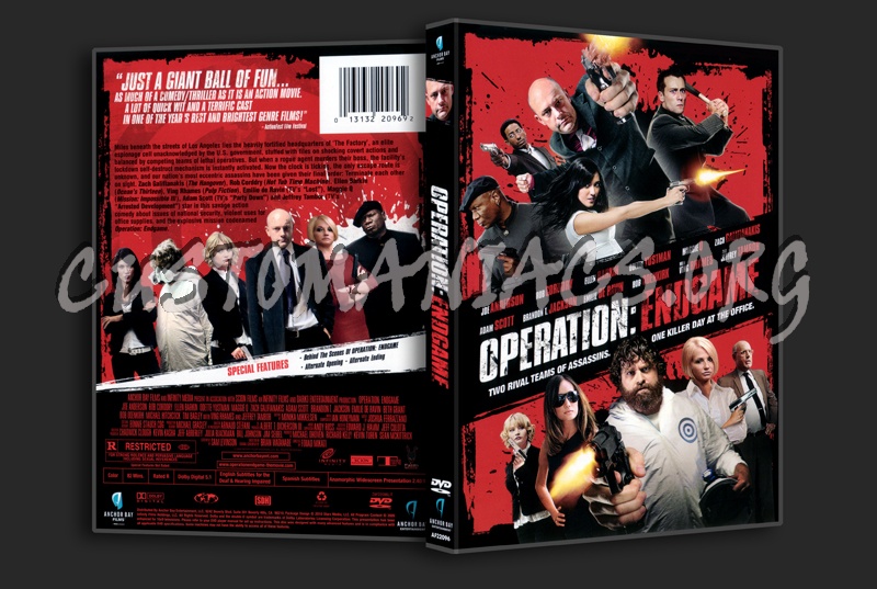 Operation: Endgame dvd cover