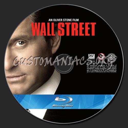 Wall Street blu-ray label