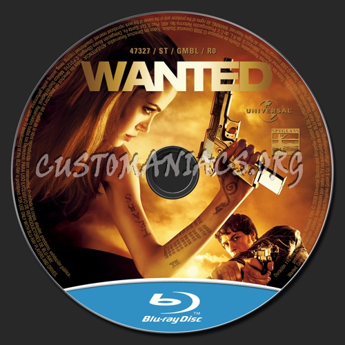 Wanted blu-ray label