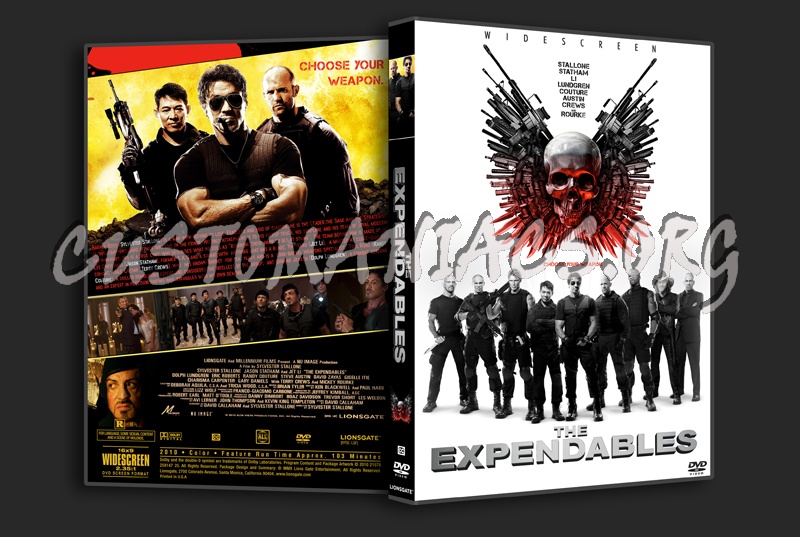 The Expendables dvd cover