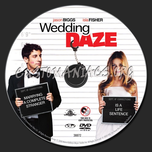 Wedding Daze dvd label