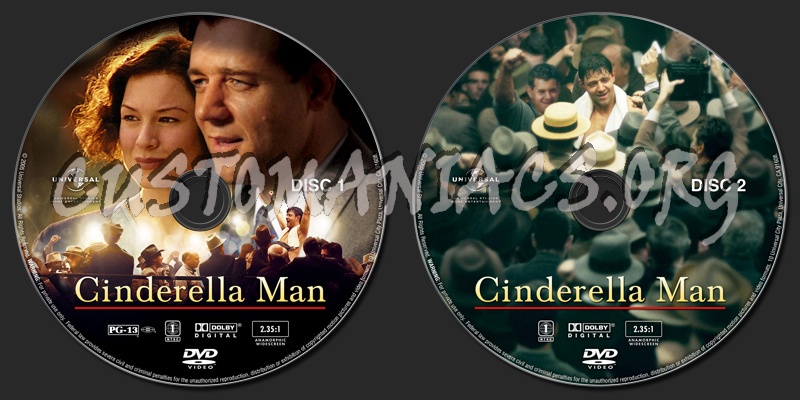 Cinderella Man dvd label