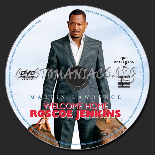 Welcome Home Roscoe Jenkins dvd label