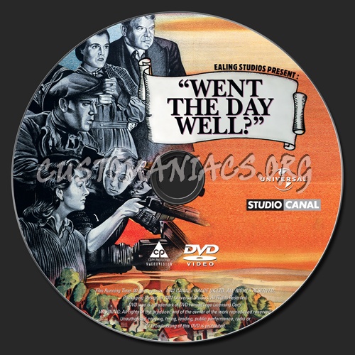 Went the Day Well? dvd label