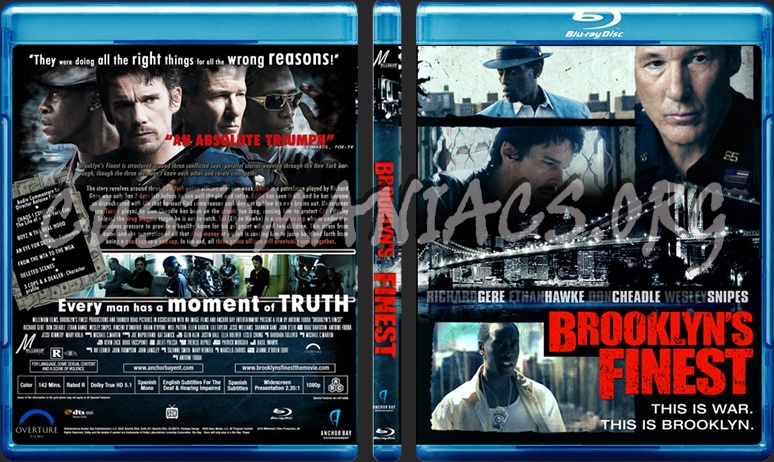 Brooklyn's Finest blu-ray cover