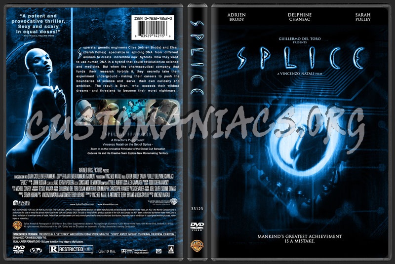Splice dvd cover