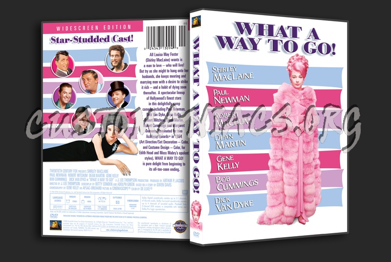 What a Way to Go! dvd cover