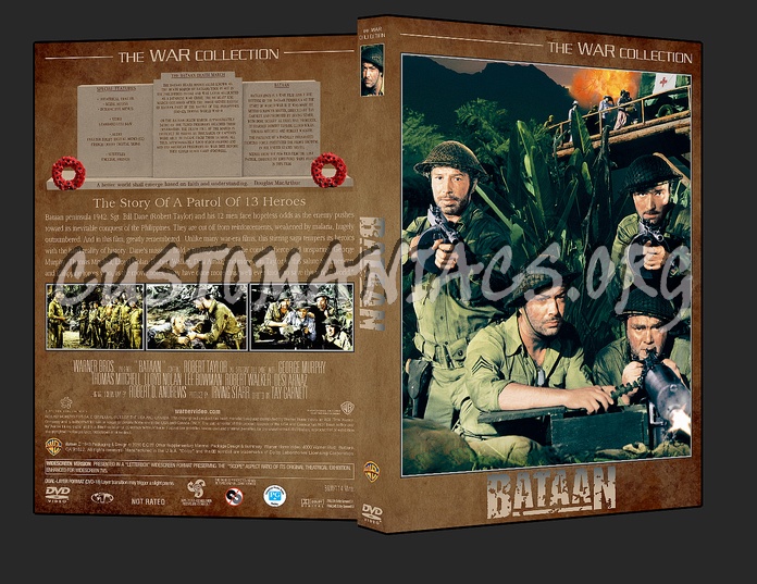 War Collection Bataan dvd cover