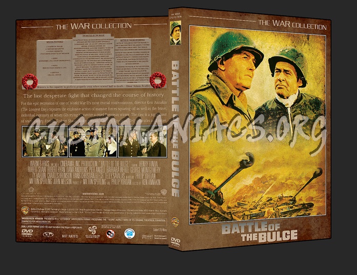 War Collection Battle of the Bulge dvd cover