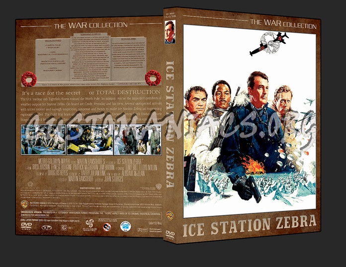 War Collection Ice Station Zebra dvd cover
