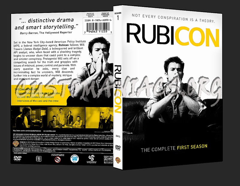 Rubicon Season 1 dvd cover